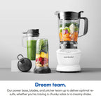 nutribullet Full-Size Blender Combo 1200W –Matte White