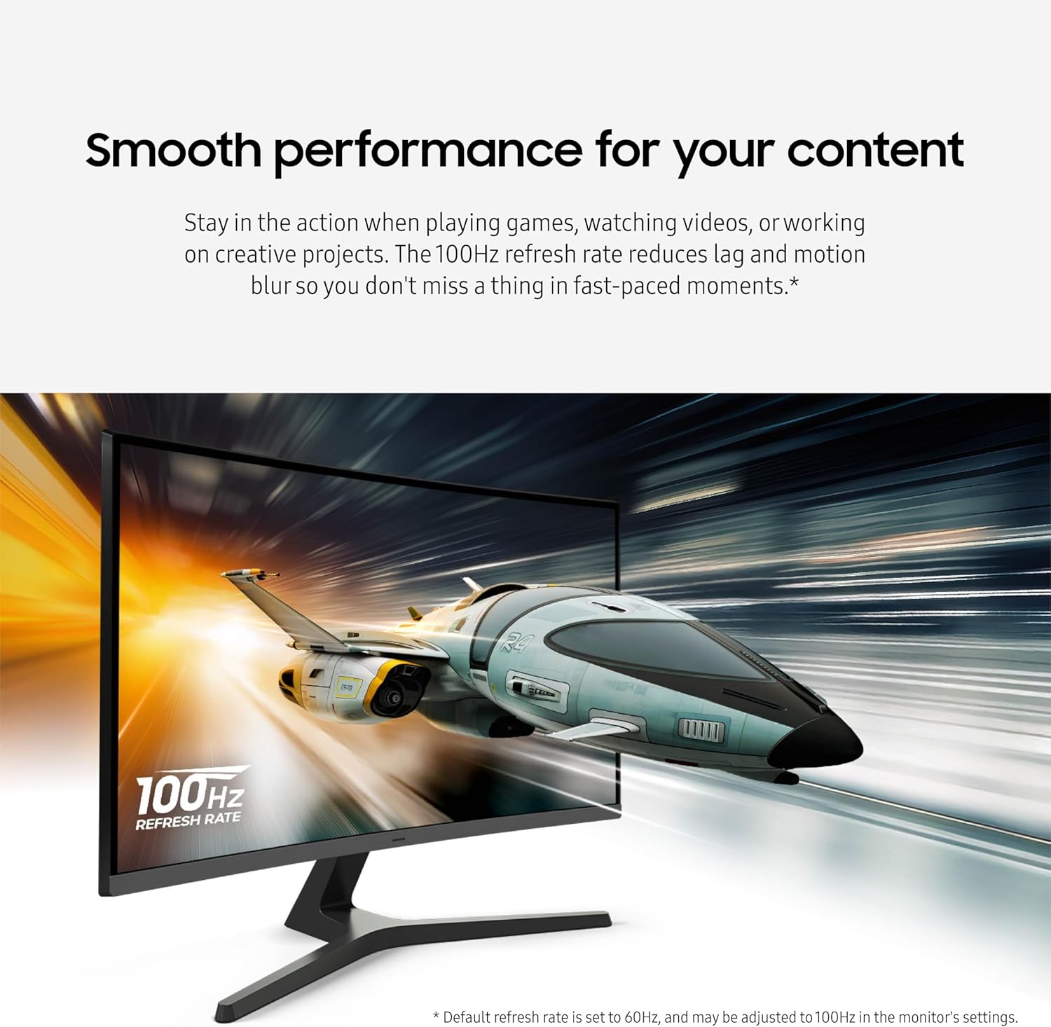 Samsung 32-inch S3 (S39GD) FHD 100Hz Curved Monitor  Game Mode  Eye Saver Mode  Multiple Connectivity with HDMI Port  Built-in Speakers  LS32D39DGANXZA  2025