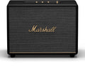Marshall Woburn III Bluetooth Home Speaker - Loud Stereo Sound with Bass and Treble Controls | Plug-in Powered | Record Player Compatible | HDMI  RCA  3.5 mm Aux Inputs - Black