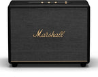 Marshall Woburn III Bluetooth Home Speaker - Loud Stereo Sound with Bass and Treble Controls | Plug-in Powered | Record Player Compatible | HDMI  RCA  3.5 mm Aux Inputs - Black