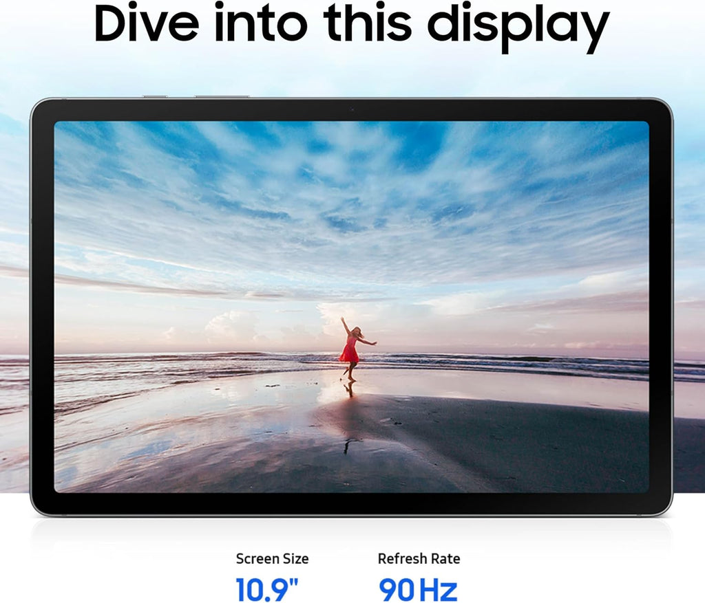 Samsung Galaxy Tab S10 Lite  6GB RAM  128GB  2TB Expand  Long Battery Life  10.9” LCD  S Pen for Note-Taking  Exynos 1380  Circle to Search  AI Tools  Gray