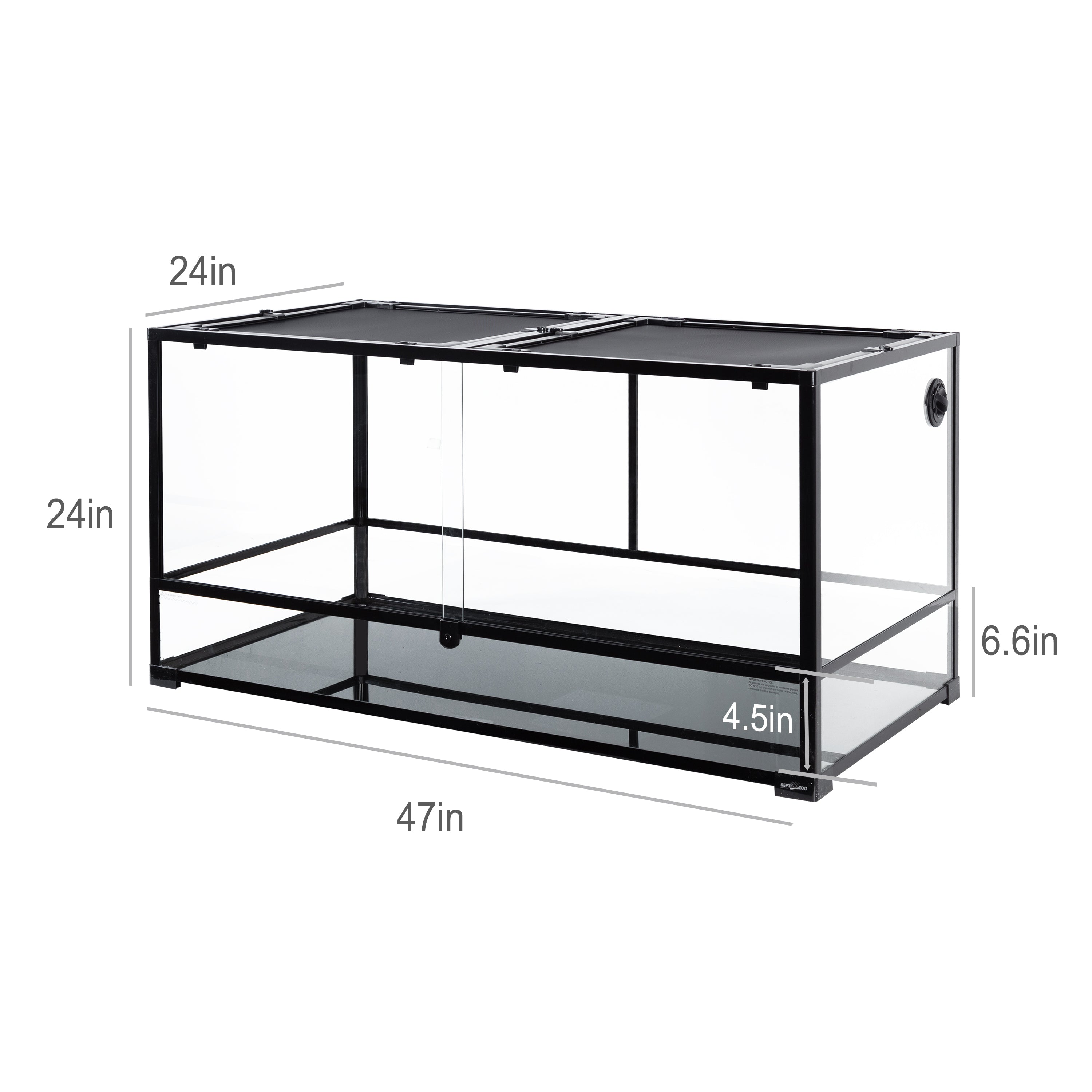 120gallon Extra Large Reptile Terrarium