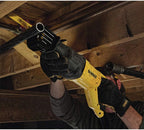 DEWALT Reciprocating Saw, 12 Amp, 2,900 RPM, 4-Position Blade Clamp, Variable Speed Trigger, Corded (DWE305)