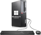Lenovo ThinkCentre M710S SFF Desktop Computer PC, 6th Gen Core 3.70GHz, 8GB RAM, 256GB SSD, VGA, Keyboard and Mouse, WiFi, BT, Windows 11 Pro (Renewed)