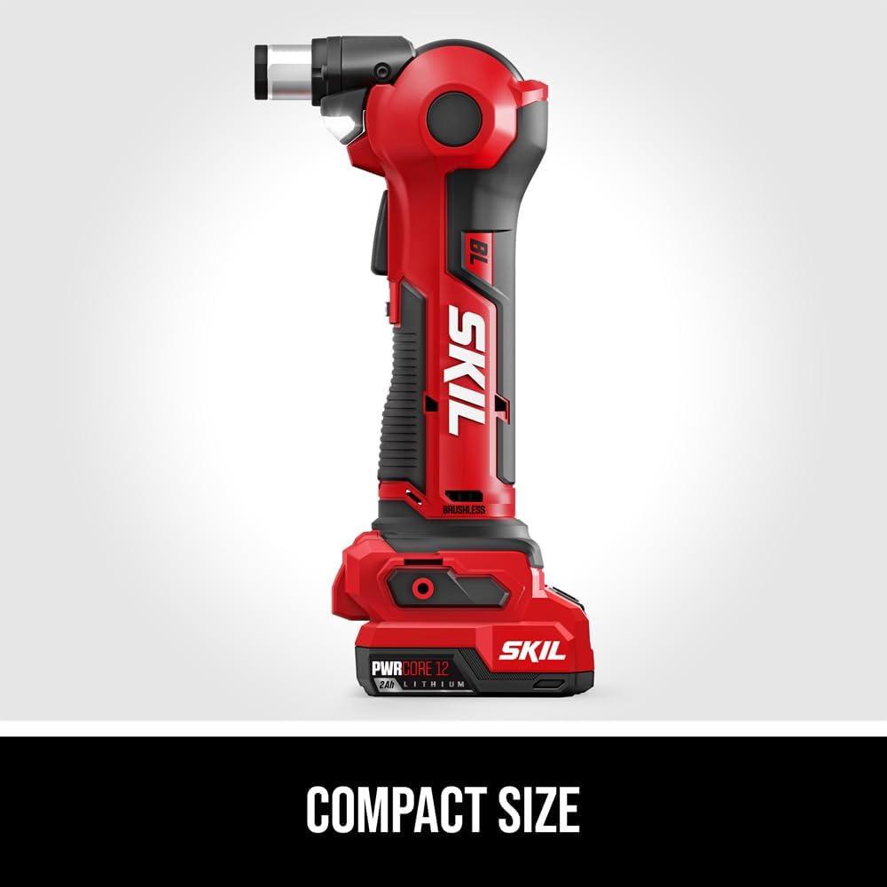 SKIL 12V Brushless Auto Hammer Kit Including 2.0Ah USB-C Battery and 20W USB-C Charger-AH6552A-11
