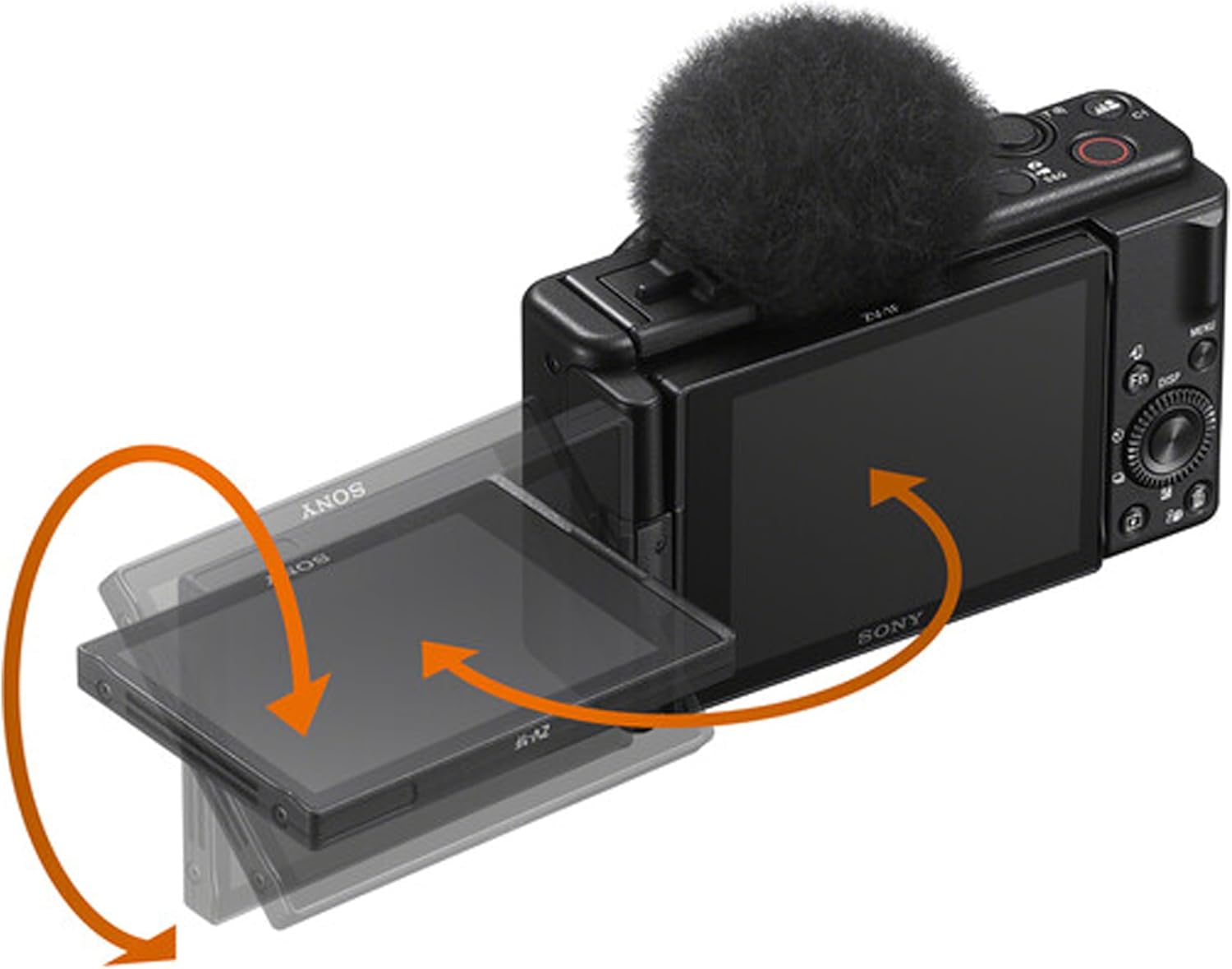 Sony ZV-1F Content Creator's Ultimate Kit: 128GB Extreme Memory  Mic  Video Light  Editing Software U-Grip  and Tripod Bundle (21pc)