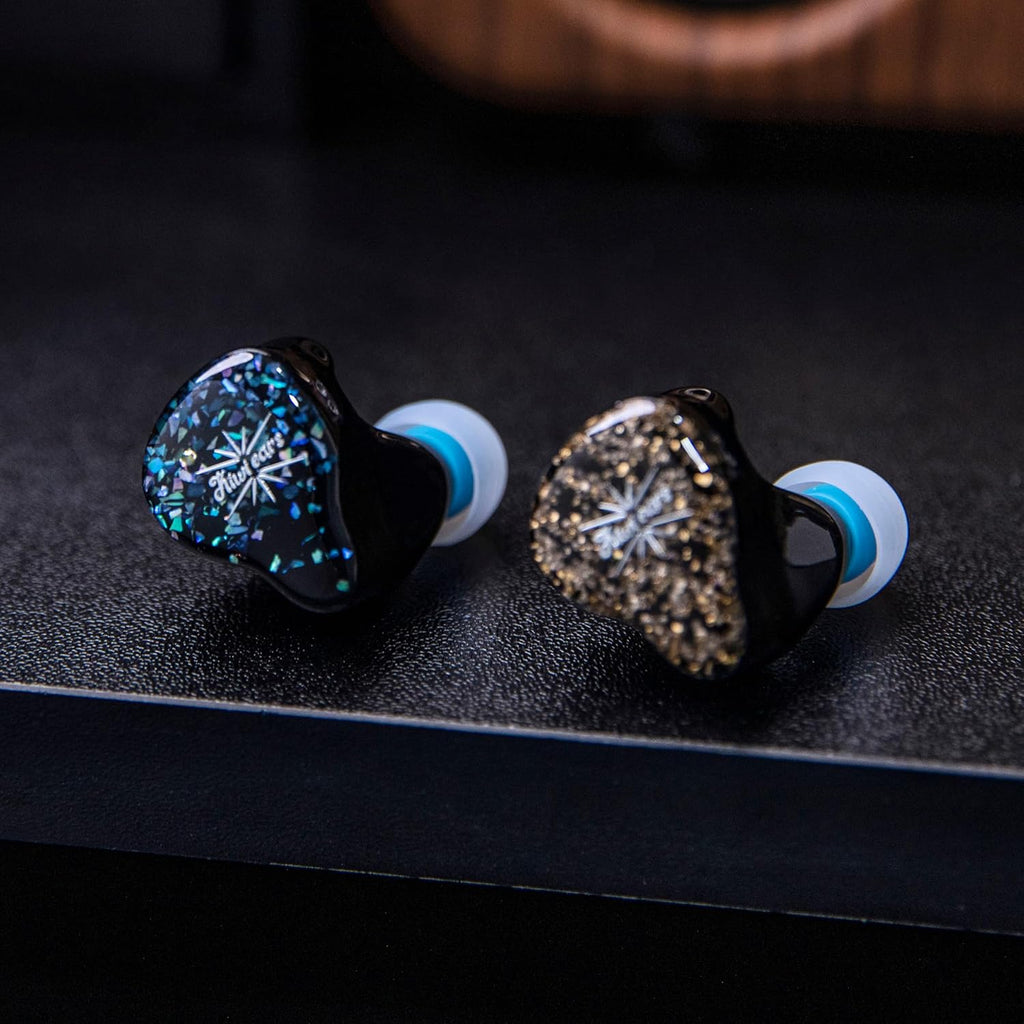 Linsoul Kiwi Ears Astral 1DD+6BA Hybrid in Ear Monitor  Wired Earbuds  HiFi Studio Recording &Mixing Earphone  Portable Gaming IEMs for Professional Music Engineers Audiophiles (Blue)