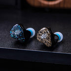 Linsoul Kiwi Ears Astral 1DD+6BA Hybrid in Ear Monitor  Wired Earbuds  HiFi Studio Recording &Mixing Earphone  Portable Gaming IEMs for Professional Music Engineers Audiophiles (Blue)