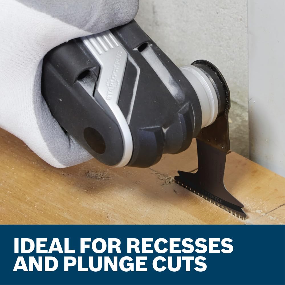 Bosch OSL212F-10 2-1/2 in. Starlock® Oscillating Multi Tool Bi-Metal Plunge Cut Blade 10 pk.