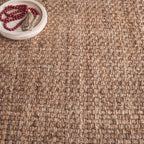 SAFAVIEH Natural Fiber Collection Area Rug - 9' x 12', Natural, Handmade Tassel Jute, Ideal for High Traffic Areas in Living Room, Bedroom (NF467A)