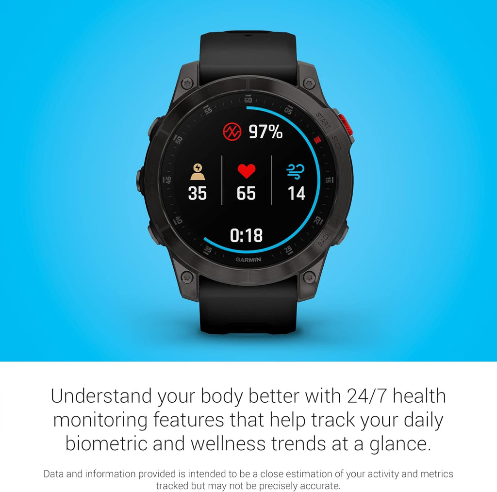 Garmin EPIX Gen 2  Sapphire Gray  Titanium  NA - (Renewed)