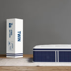 Coolvie Twin XL Mattress 14 Inch, Gel Memory Foam Bed in a Box, Adaptive Support Breathable Hybrid Mattresses with CertiPUR-US Certified, Double Cooling Individually Coil & Medium Plush Support
