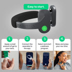 Pulsetto Wellness Wearable with Vagus Nerve Support – Patented Neuro Technology for Relaxation  Stress Balance  Focus  and Restful Sleep