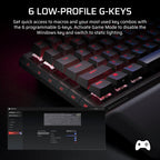 Corsair Vanguard 96 Wired Mechanical Gaming Keyboard – 96% Layout, MLX Fusion Tactile Switches, 8000Hz Polling, LCD Display, Virtual Stream Deck, G-Keys, SOCD Flashtap, QWERTY US – Black