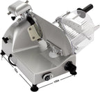 BESWOOD 10" Electric Deli Meat Slicer, Cheese Food Slicer with Premium Chromium-plated Steel Blade, for Commercial and for Home Use 240W, BESWOOD250