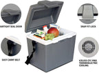 Koolatron 12V Iceless Cooler & Warmer – Portable 9.8 qt Electric Cooler/Nevera Portátil Eléctrica for Car Truck Camper Boat Hard Sided Mini Fridge for Camping Picnic Travel Lunch Food Drink Office