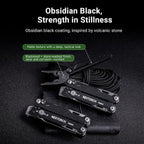 NEXTORCH PIONEER 14-IN-1 Multi-tools Full-Size,Versatile Multi-tool Set with Scissors Needle Nose Pliers Pocket Clip Multi-tool