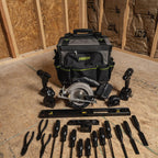AWP Tool Bags, Premium Tool Bag, Black, Durable Tool Tote, for Professionals and Contractors
