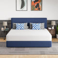 FDW | 10 Inch King Mattress | Medium Firm | Gel Memory Foam Mattress | White | Bed in a Box, CertiPUR-US Certified | Pressure Relief, Cooling Ventilated Foam | Washable Removable Cover
