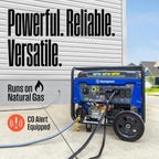 Westinghouse 12500 Peak Watt Tri-Fuel Home Backup Portable Generator  Remote Electric Start  Transfer Switch Ready  Gas  Propane  and Natural Gas Powered