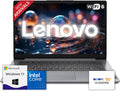 Lenovo IdeaPad Laptop with Microsoft Office  12GB RAM  1.2TB(1TB Cloud & 256GB Storage)  Intel High Performance CPU  11 Hour Battery  SD-Card Reader  Webcam + USB-C  WOWPC Recovery USB  Windows 11