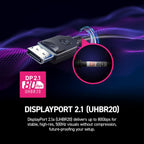 msi MPG 271QR QD-OLED X50 27-inch 2560 x 1440 (QHD) Gaming Monitor  500Hz  AMD Adaptive-Sync  HDR Ready  HDMI  VGA Port  VESA Mountable  Tilt  4-Side Slim Bezel  0.03ms  Black