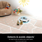 Shark AV2511AE/AV251WA AI Ultra Robot Vacuum, with Matrix Clean, Home Mapping, 60-Day Capacity Bagless Self Empty Base, Perfect for Pet Hair, Wifi, Compatible with Alexa, Black/Silver (Renewed)