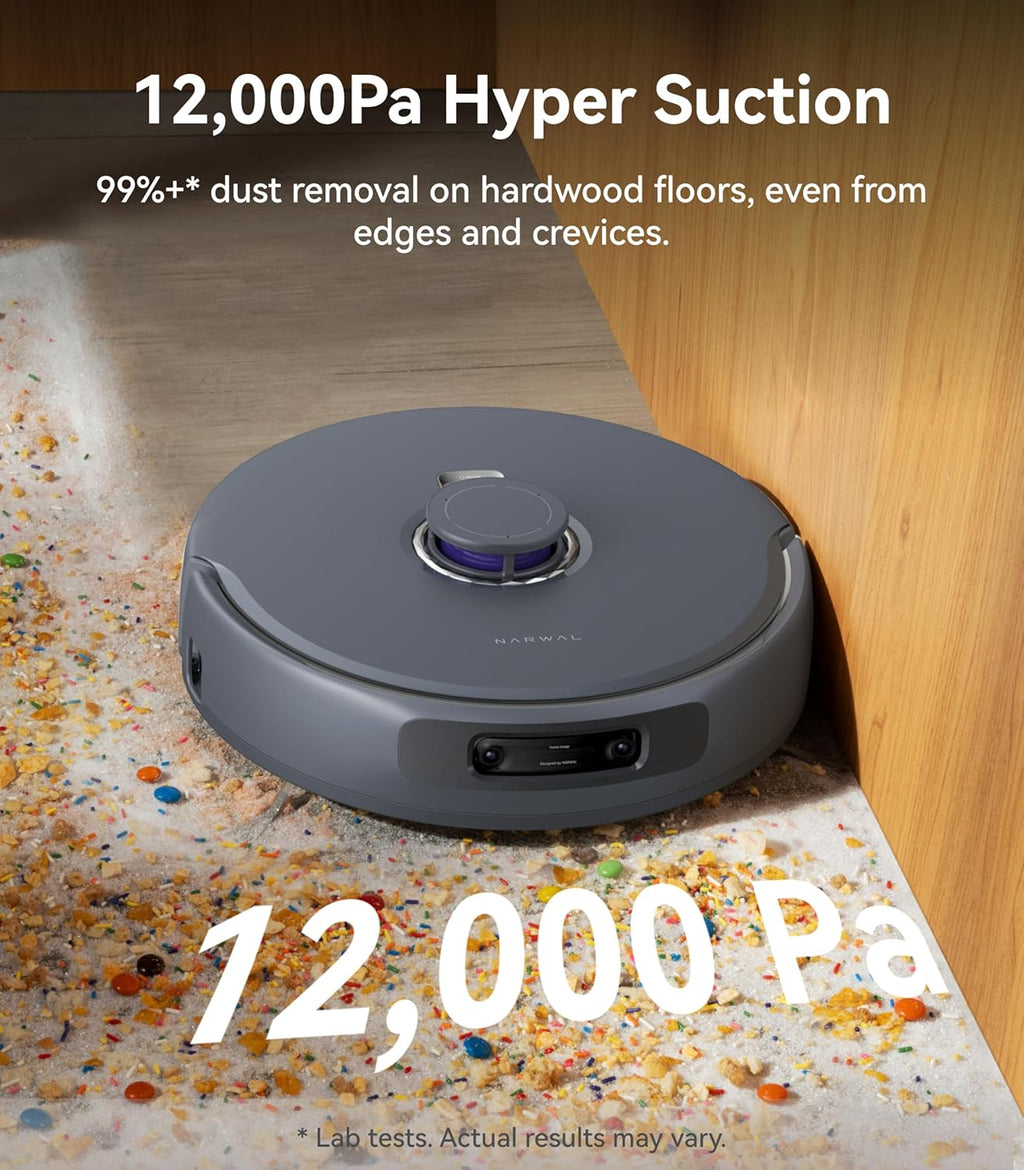 NARWAL Freo Z Ultra Robot Vacuum and Mop Combo and Floor Detergent