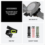 Garmin fēnix® 8 – 51 mm  AMOLED  Sapphire  Premium Multisport GPS Smartwatch  Long-Lasting Battery Life  Dive-Rated  Built-in LED Flashlight  Carbon Gray DLC Titanium with Pebble Gray Band