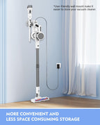 Cordless Vacuums, Detachable Parts Stick Vacuum (Pearl White)