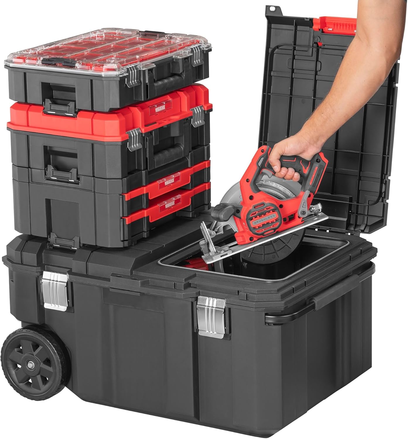 CRAFTSMAN VERSASTACK 30 Gallon Quick-Access Rolling Tool Chest (CMST17870)