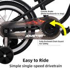 JOYSTAR 12 14 16 Inch Kids Cruiser Bike for Ages 2-7 Years Old Girls & Boys, Kids' Bike with Training Wheels, Coaster Brake, Adjustable Seat & Fenders, Child Bicycles