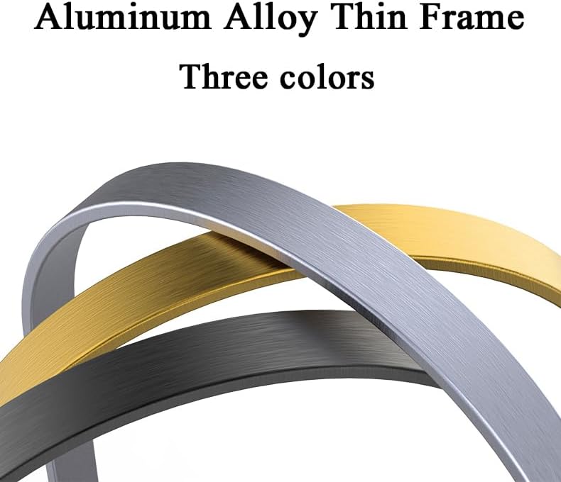 Floor Length Mirror, 76"x34" Arch Full Length Mirror Hanging or Leaning, Body Mirrors with Stand, Arched-Top Wall Mounted Mirrors with Aluminum Frame for Bedroom (Gold)