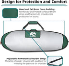 Surfboard Bag Longboard Bag Day Bag for 6'0,6'6,7'0,7'6,8'0,9'6,10'0 Surf Hybrid Fish ShortBoard w/Fin Slot and Padded Shoulder Strap,Easy Access Surf Bag Protect Board for Daily Local Road Short Trip