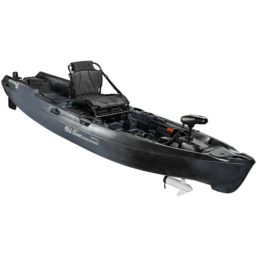 Old Town Sportsman AutoPilot 120 Motorized Fishing Kayak with Minn Kota Trolling Motor  12-ft