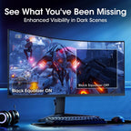 KOORUI 34-inch Curved Ultrawide WQHD 3440×1440 Gaming Monitor  180Hz 1000R- PIP/PBP  1ms(MPRT)  HDR400  DCI-P3 95%  FreeSync Premium  1 x DP 1.4 & 2 x HDMI 2.0  Tilt Height Swivel Adjustment  34E6UC
