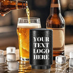 Custom Automatic Beer Bottle Opener, Personalized Magnetic Stainless Steel Push & Pull Bottle Openers, Openning Tool for Home Bar