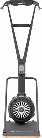 Bear KompleX MAX Trainer Machine - Indoor Trainer Equipment with Floor Stand and Wall-Mount Included, Full Body Workout Cardio, 10-Level Air Resistance System, Home Gym Fitness Equipment for Crossfit