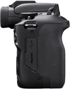 Canon EOS R100 Mirrorless Camera with RF-S 18-45mm f/4.5-6.3 is STM Lens | 24.1MP APS-C CMOS Sensor  Dual Pixel AF  Full HD Video | Compact RF Mount Camera for Beginners with Bag and 64GB Card