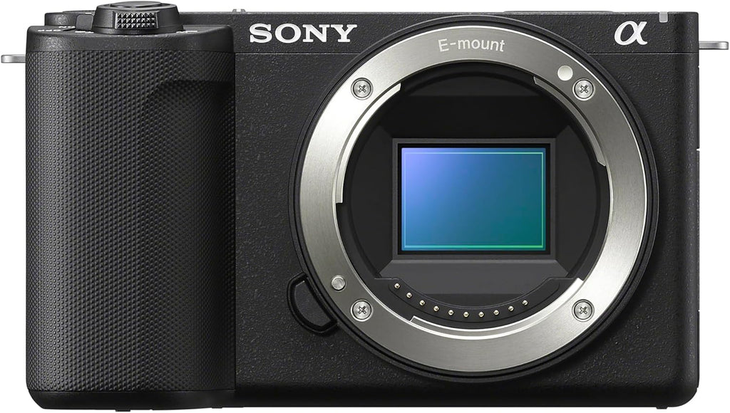 Sony Alpha ZVE10 II - APS-C Interchangeable Lens Mirrorless Content Creators' Camera - Black - Body Only