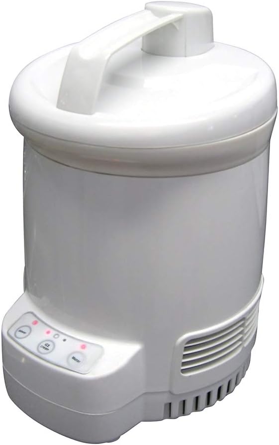 Total Chef Ice Cream Factory Automatic Electric Ice Cream Maker, 1.3 qt (1.2L), White, Make Easy Homemade Frozen Yogurt, Sorbet, Gelato with Fresh Ingredients, No Salt or Pre-Freezing Needed,TCIF06-A