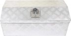 30 Aluminum Trailer Tool Box Chest box Pickup Truck Bed Storage Toolboxes Organizer Side Handle, Lock w/ 2 Keys, Silver