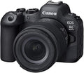 Canon EOS R6 Mark II Mirrorless Camera RF24-105mm F4-7.1 is STM Lens Kit  Full-Frame Hybrid Camera  24.2 Megapixel CMOS Sensor  Photo and Video Capabilities  Black