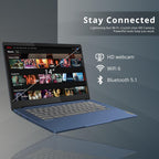 Lenovo IdeaPad Slim 3 Chromebook  14″ FHD IPS Anti-GlareTouchscreen  MediaTek Kompanio 520  4GB LPDDR4X  224GB Storage(64GB eMMC+160GB Docking Station Set)  Webcam  WiFi 6  Chrome OS  Blue