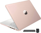 HP Stream 14" HD BrightView Laptop  Intel Celeron N150  16GB RAM  416GB Storage (128GB eMMC + 288GB Docking Station Set)  Intel UHD Graphics  720p Camera  Wi-Fi  1 Year Office 365  Win 11 S  Gold