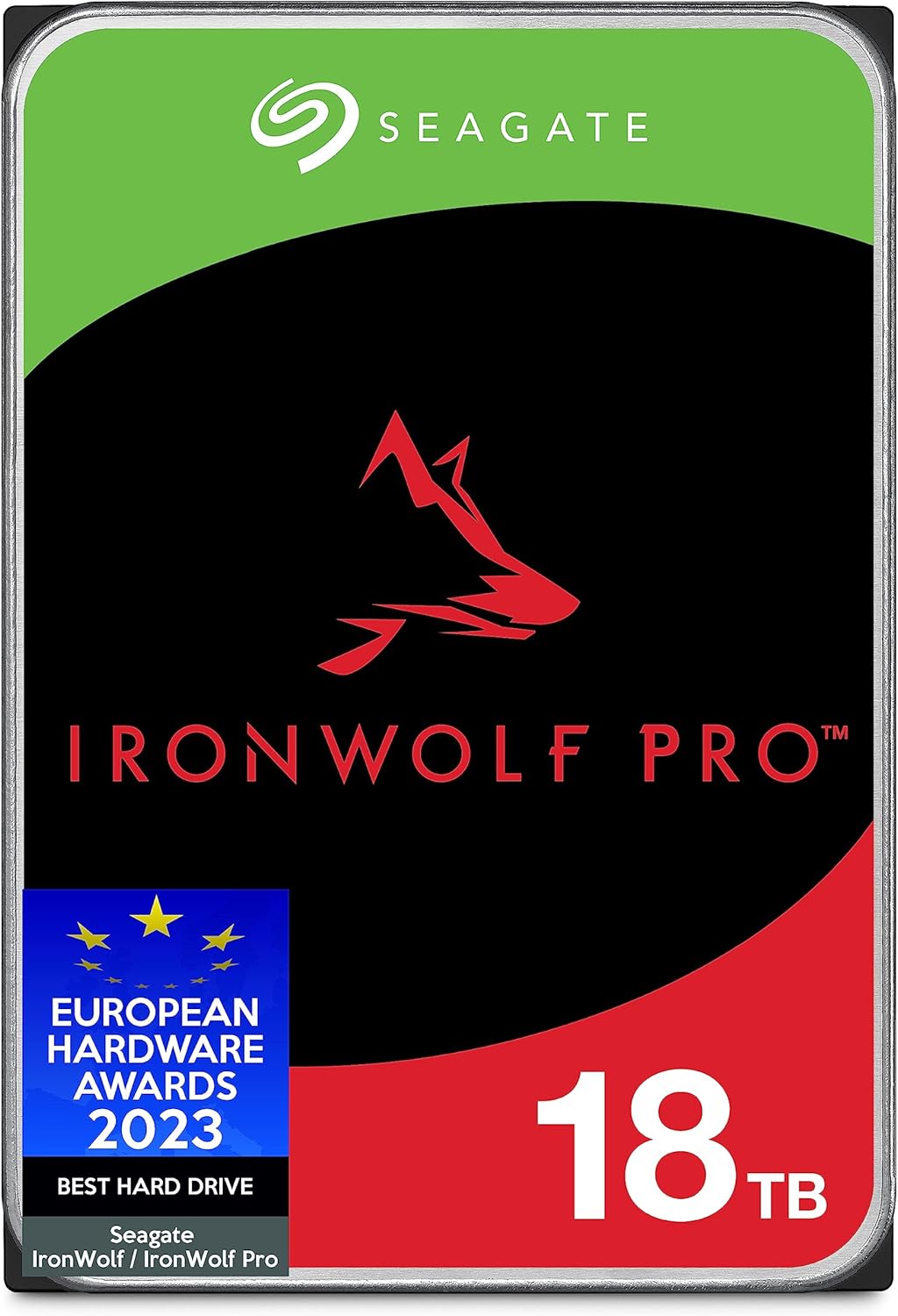 Seagate IronWolf Pro 18TB NAS HDD  ST18000NE000 SATA 6Gb/s 3.5" (Renewed)