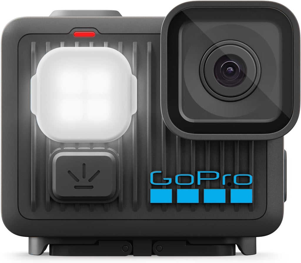 GoPro LIT Hero - Lightweight  Compact  Waterproof Action Camera with Built-in Light  4K60 Ultra HD Video  12MP Photo  Touch Screen  HyperSmooth Stabilization