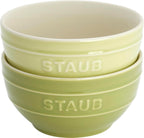 Staub Ceramic 6-pc 4.75-inch Small Universal Bowl Macaron Pastel Colors
