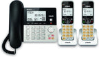 VTech VG208-2 DECT 6.0 Corded/Cordless Phone System with 2 Handsets, Digital Answering Machine, Call Blocking, Caller ID, Large Backlit Display