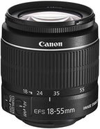 Canon EOS Rebel T7 DSLR Camera with EF 18-55mm with EF 75-300mm Double Zoom Kit Bundle with 500mm Preset Telephoto Lens  32GB Memory Card  Tripod  Paintshop Pro and Accessories (10 Items)